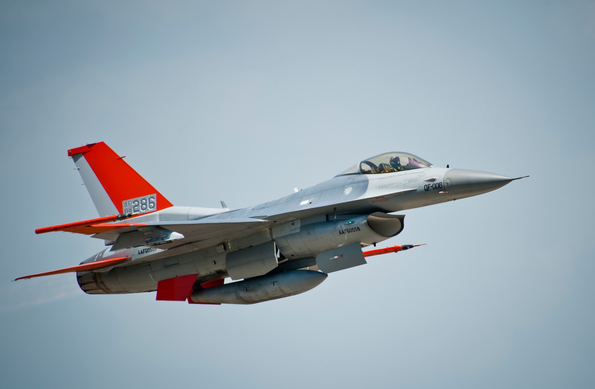 Photo of QF-16 Full-Scale Aerial Target